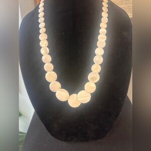 necklace flat beads
